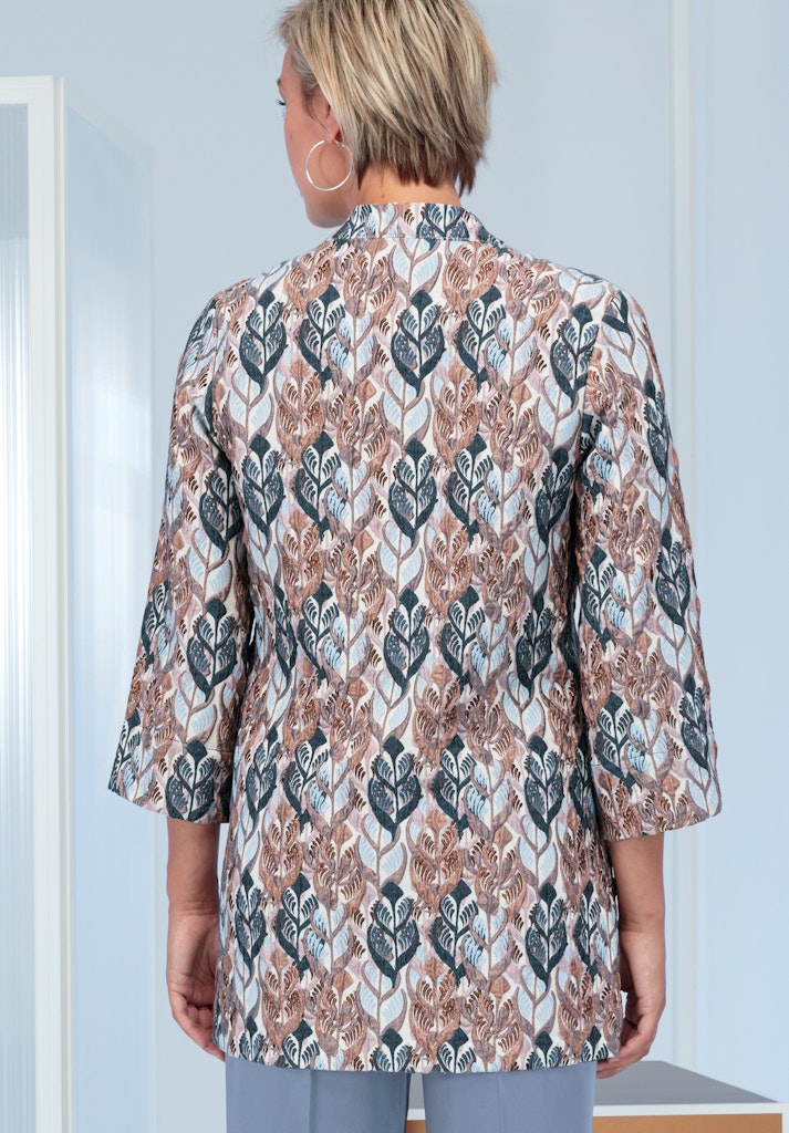 Bianca Damen Blazer Blue Mix