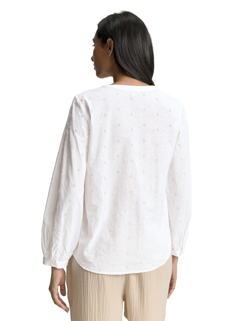 Tom Tailor Damen Blusen White