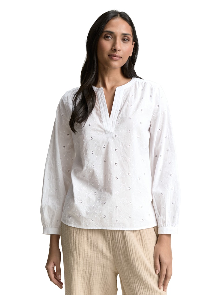 Tom Tailor Damen Blusen White