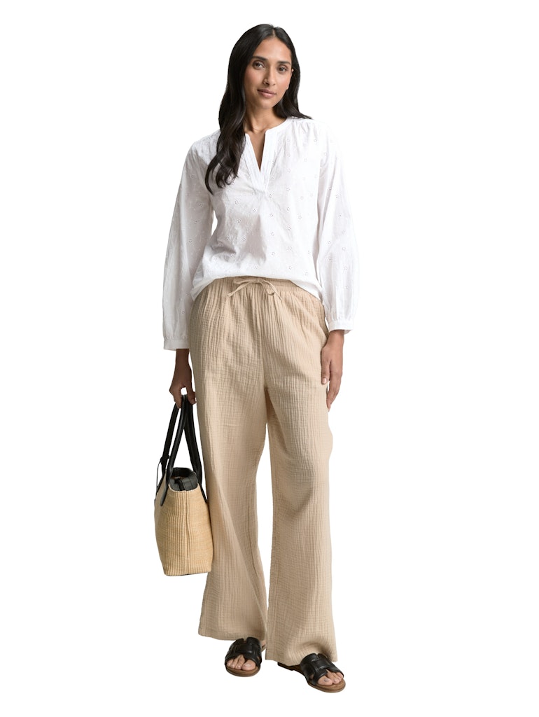 Tom Tailor Damen Blusen White