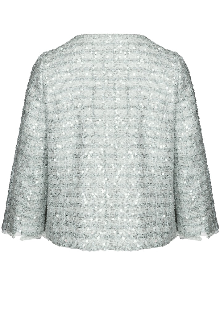 Bianca Damen Blazer Aluminium