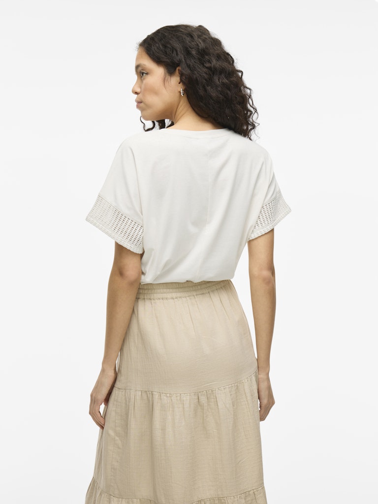 Vila Damen T-Shirts Birch