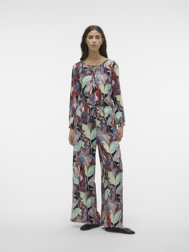 Vero Moda Damen Hosen Black/Palma