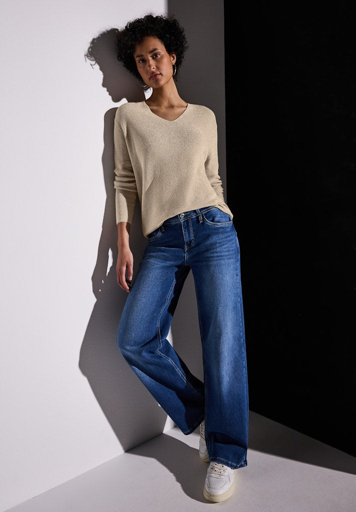 Street One Damen Pullover Cotton Be