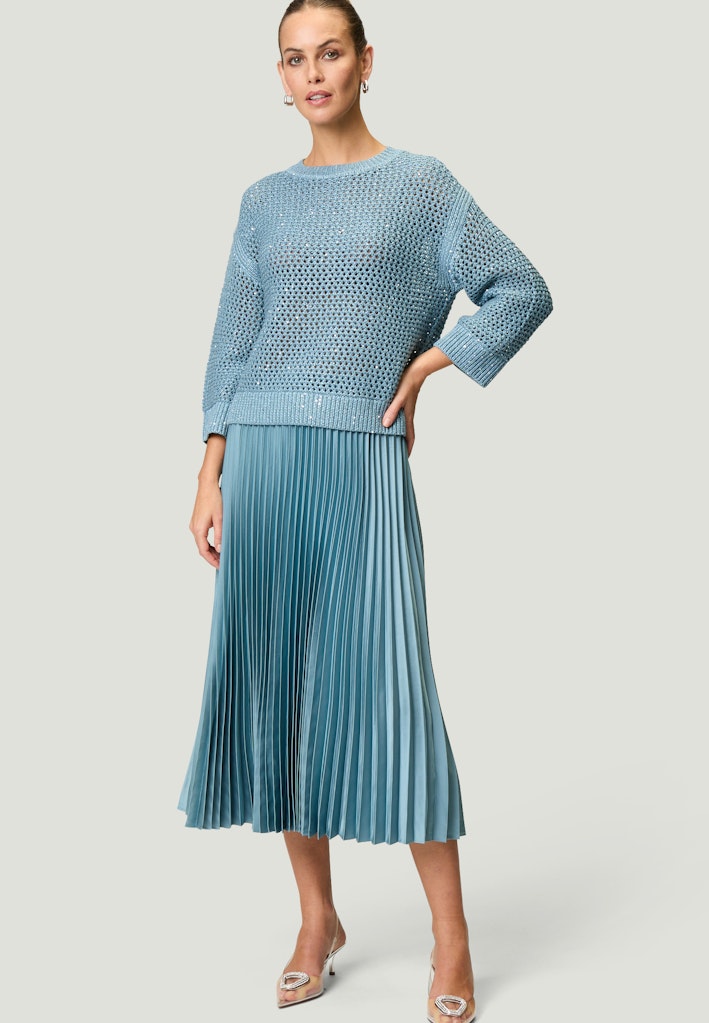 Zero Damen Pullover Bluesilver