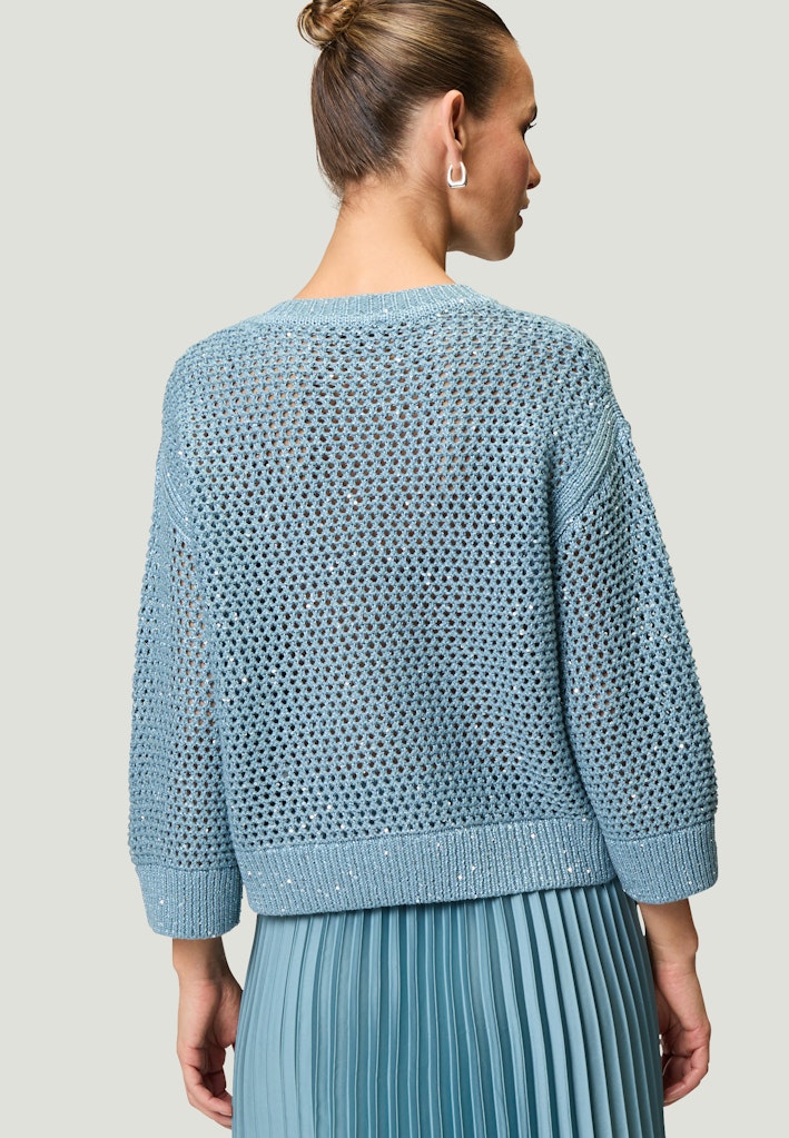 Zero Damen Pullover Bluesilver