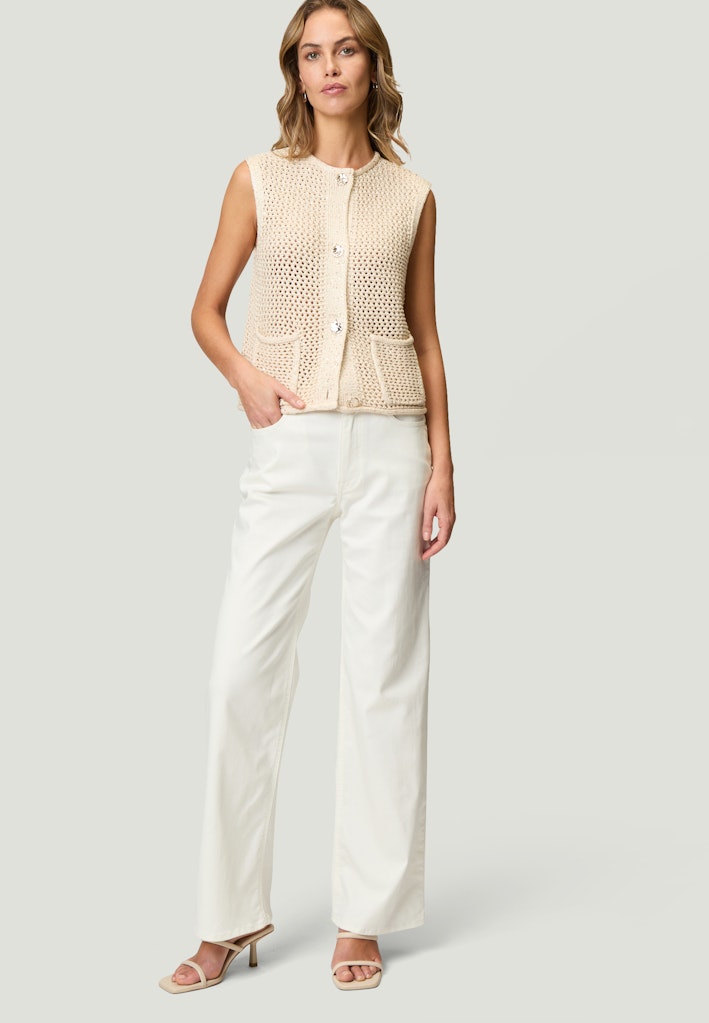 Zero Damen Pullover Creamgold