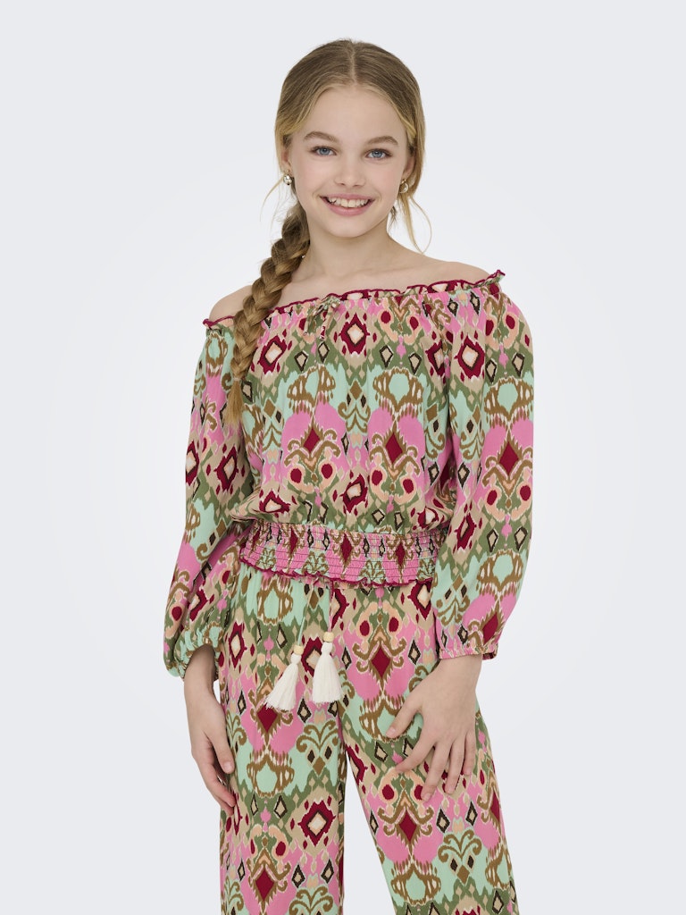 Only Mädchen T-Shirts & Tops Tofu/Glow Boho