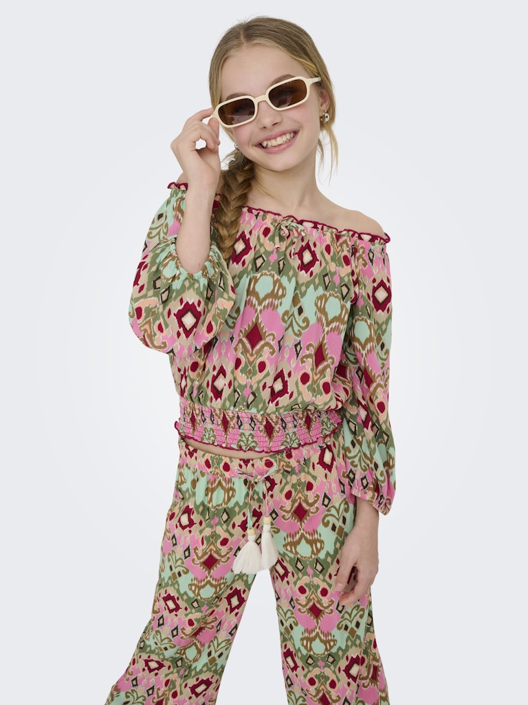 Only Mädchen T-Shirts & Tops Tofu/Glow Boho