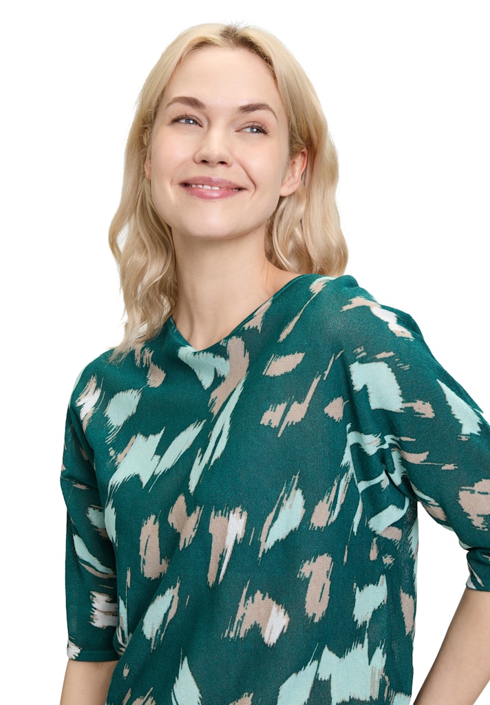 Betty & Co Damen Pullover Emerald/Mint