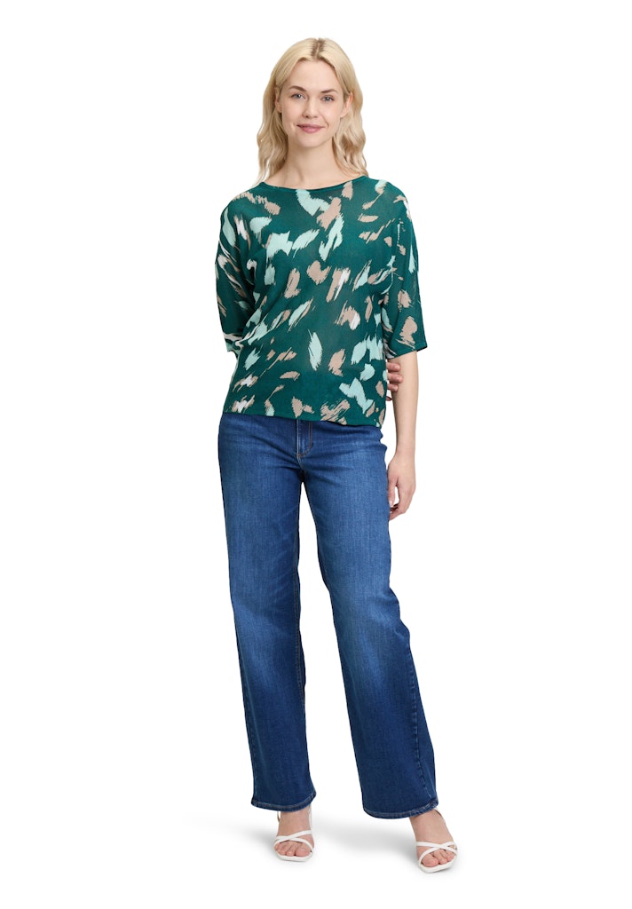 Betty & Co Damen Pullover Emerald/Mint