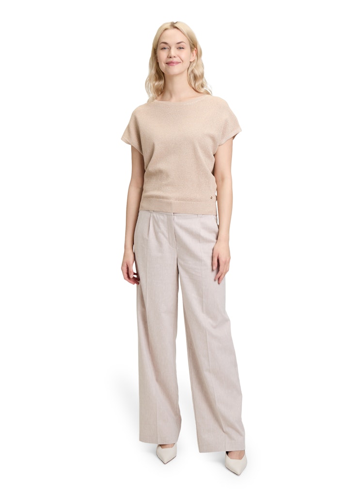 Betty & Co Damen Pullover Light Taupe