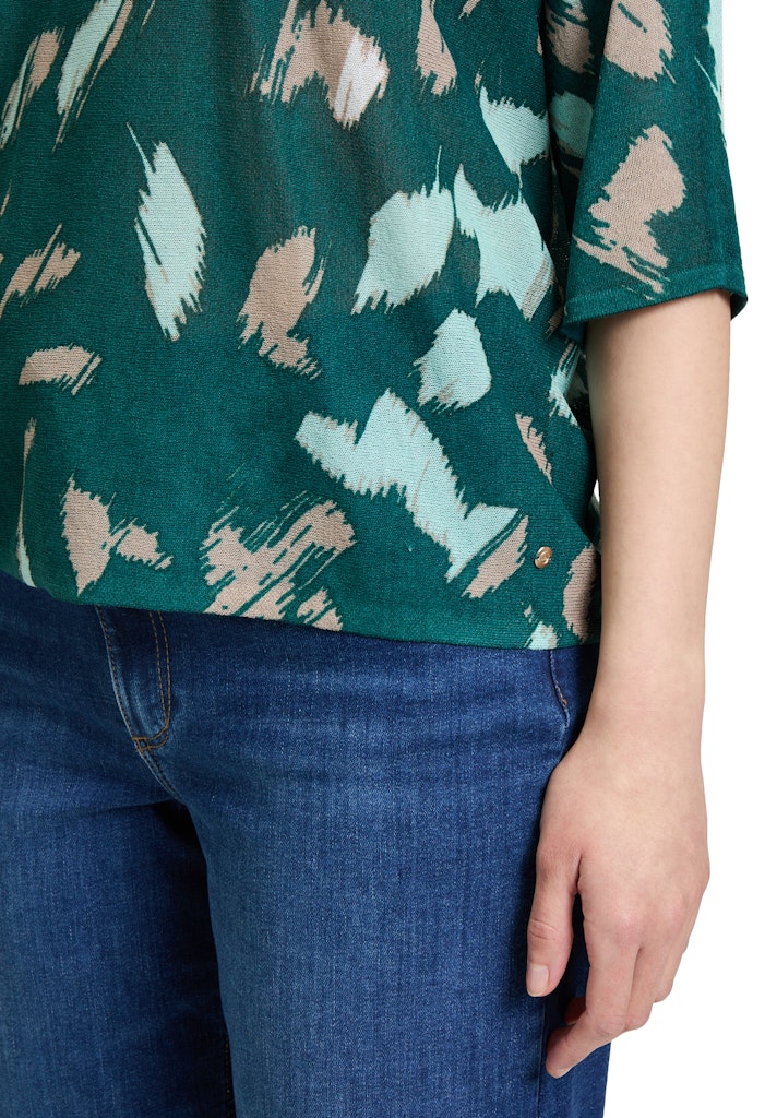 Betty & Co Damen Pullover Emerald/Mint