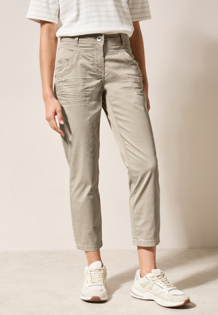 Cecil Damen Hosen Jute Beig