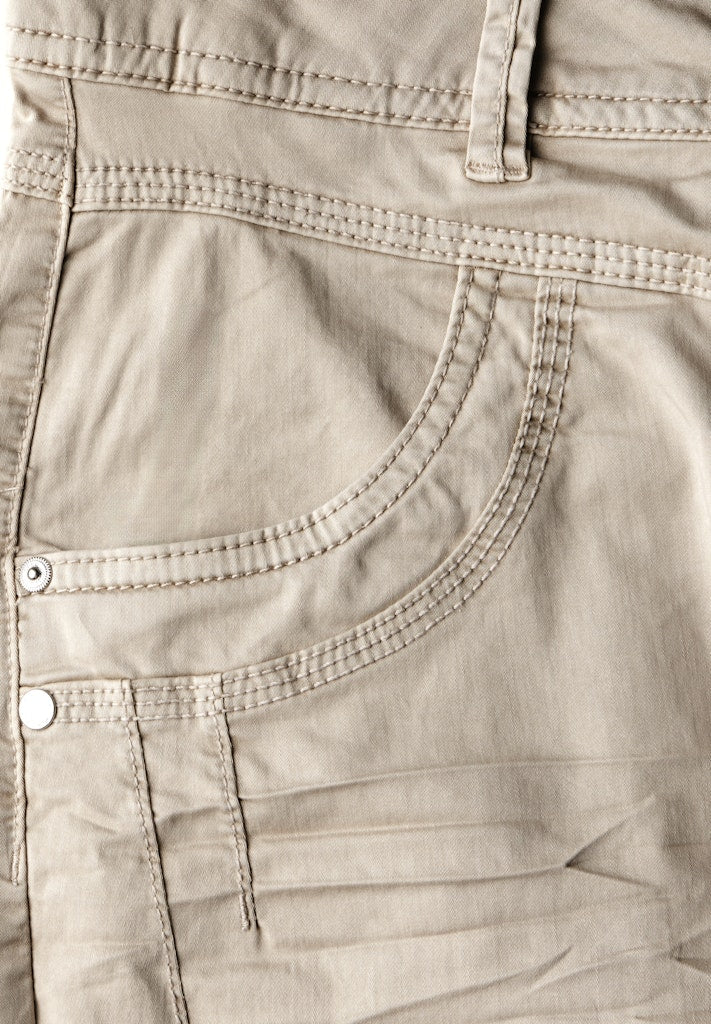 Cecil Damen Hosen Jute Beig