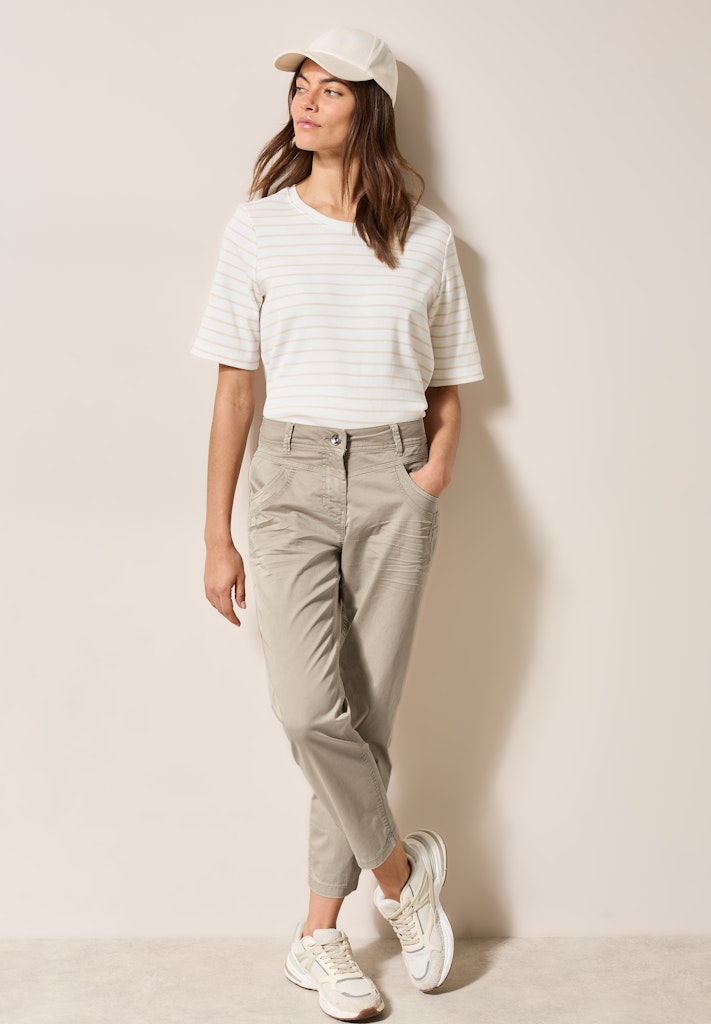 Cecil Damen Hosen Jute Beig