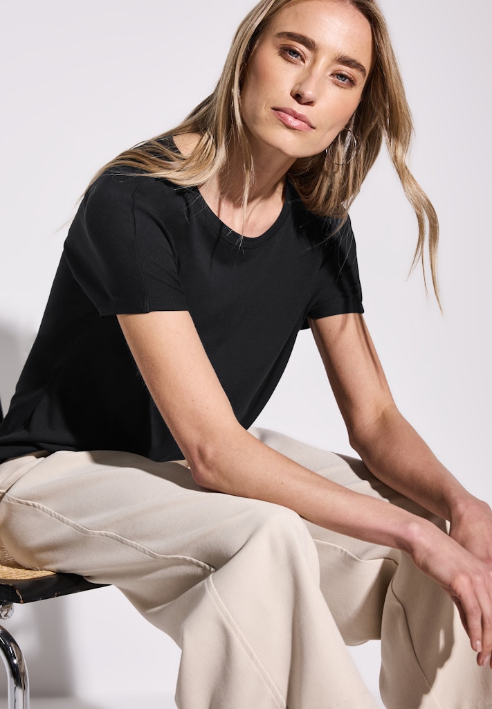 Street One Damen T-Shirts Black