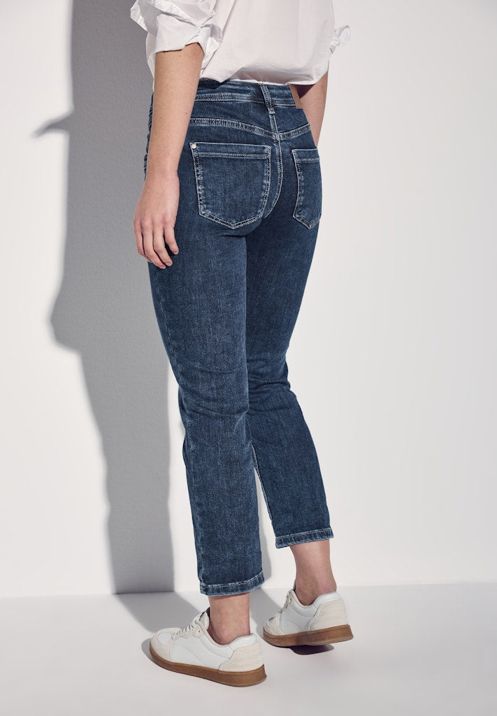 Street One Damen Hosen Dark Blue
