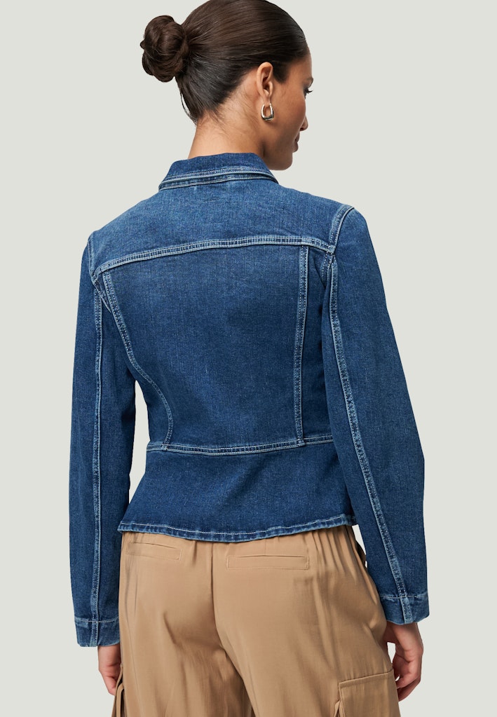 Zero Damen Blazer Blue Denim