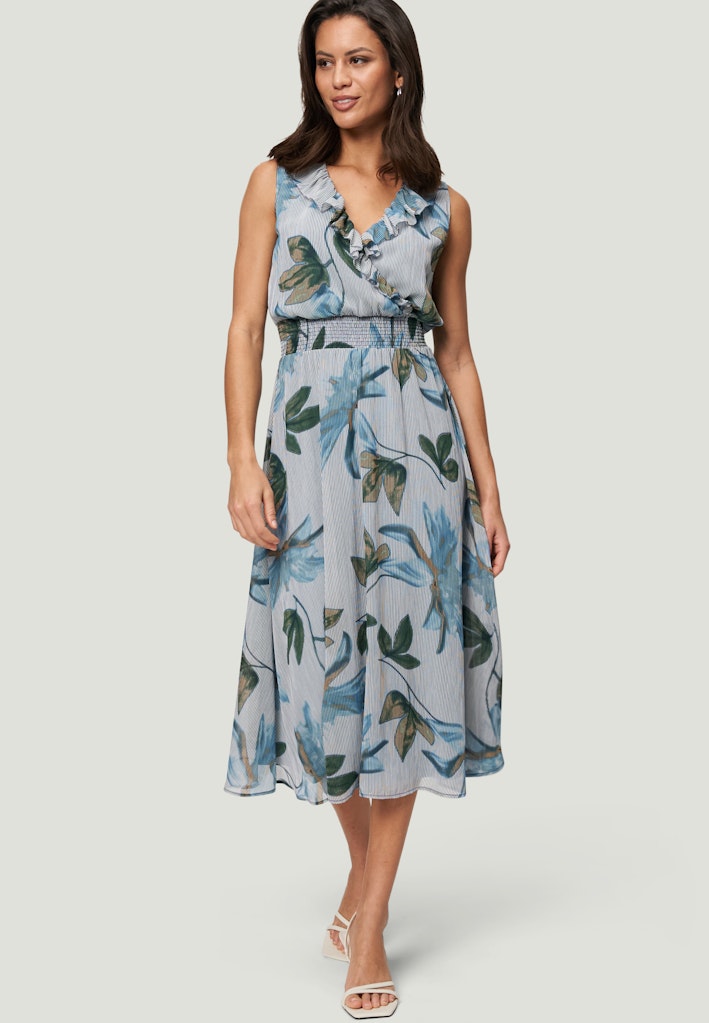 Zero Damen Kleider Creamblue