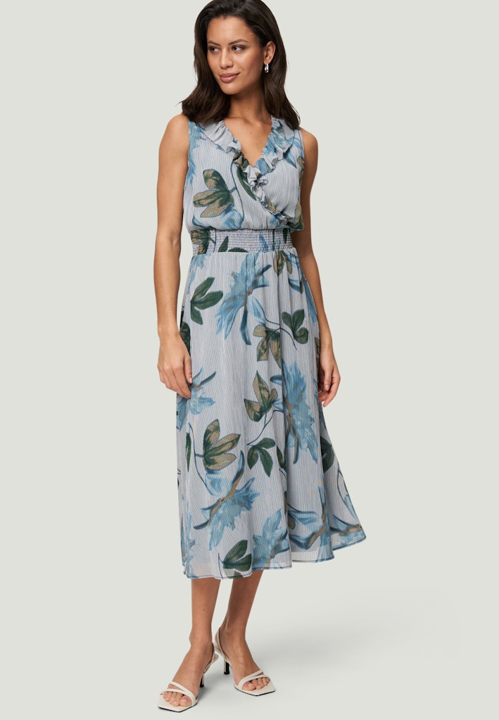 Zero Damen Kleider Creamblue