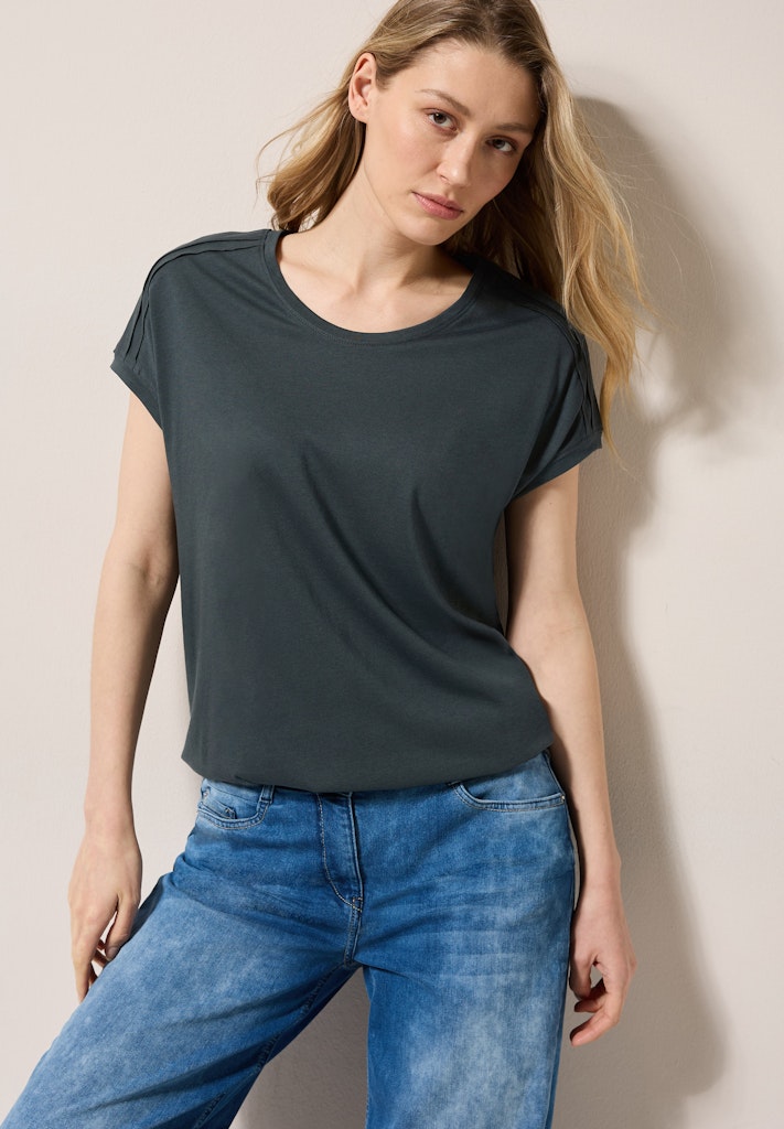 Cecil Damen T-Shirts Slate Kha