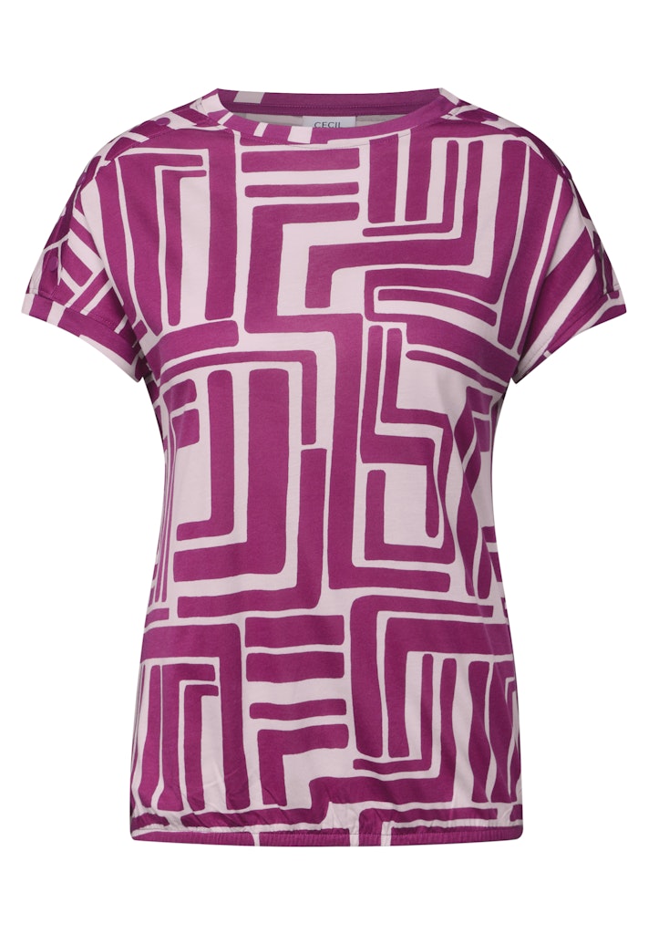 Cecil Damen T-Shirts Anemone P