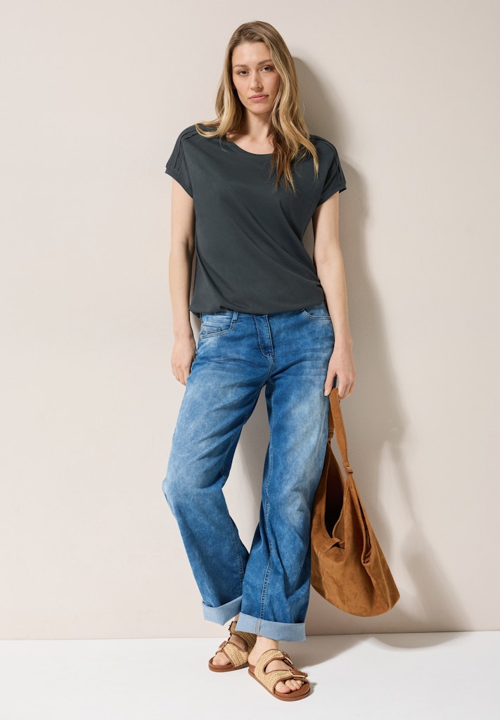 Cecil Damen T-Shirts Slate Kha