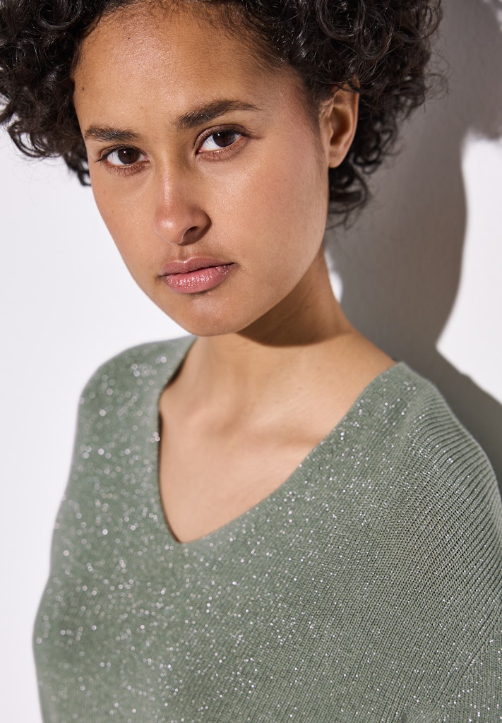 Street One Damen Pullover Dusty Mil