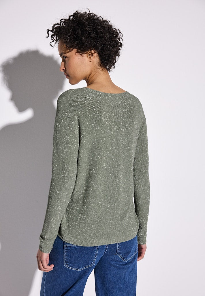 Street One Damen Pullover Dusty Mil