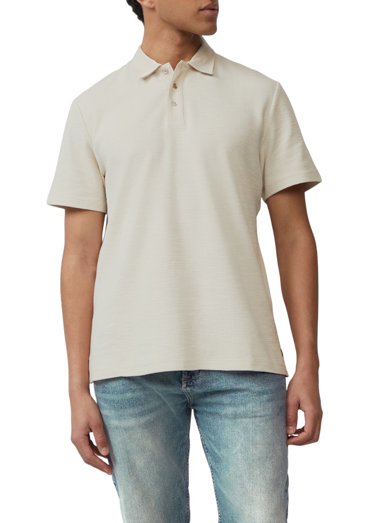 S. Oliver red Herren Polo-Shirts White