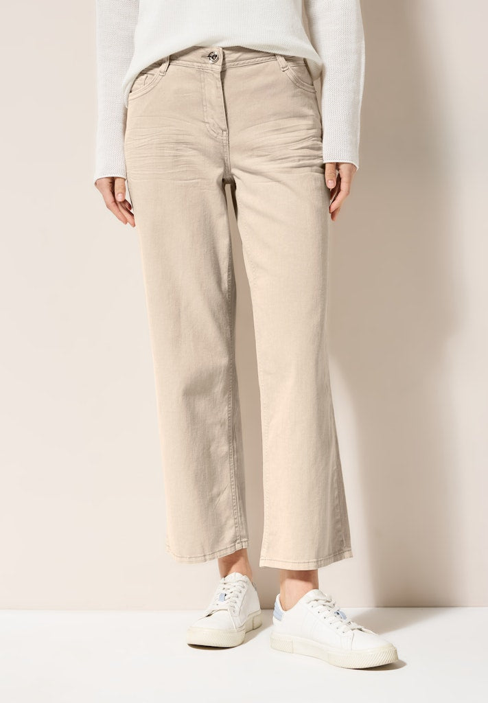 Cecil Damen Hosen Jute Beig