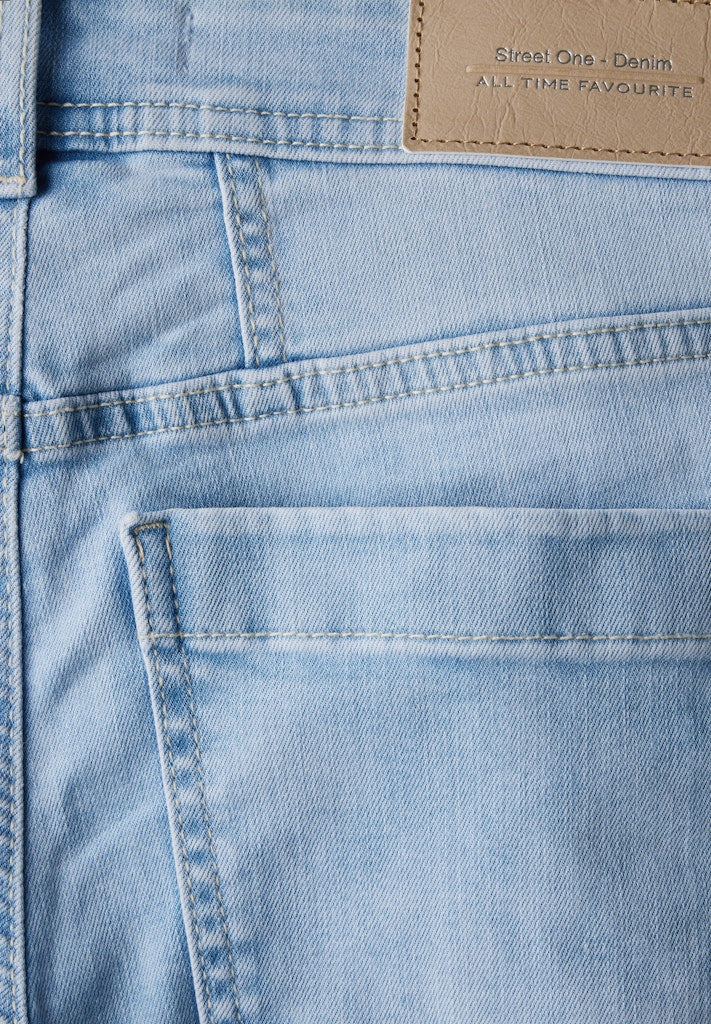 Street One Damen Hosen Light Blu