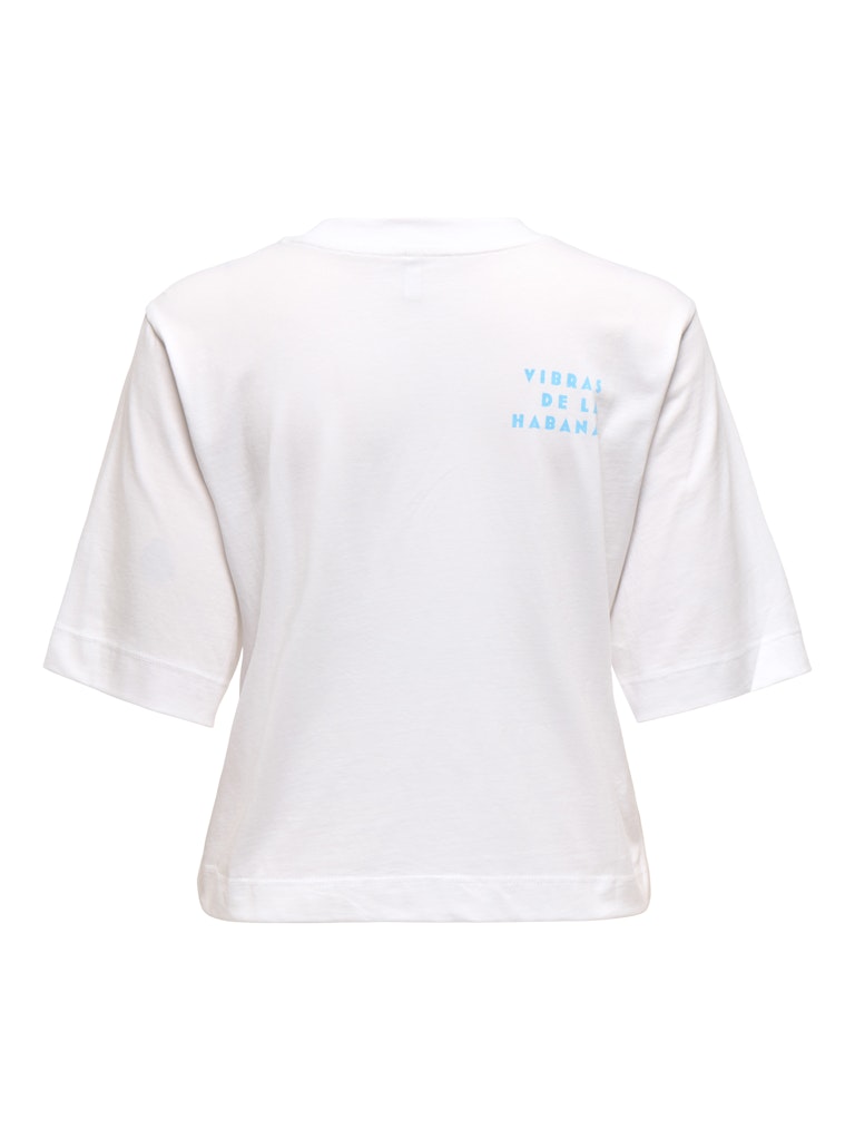 Only Damen T-Shirts Bright White/Cu