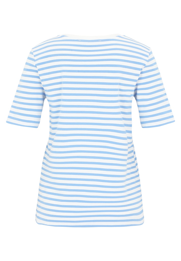 Betty & Co Damen T-Shirts Cream/Blue