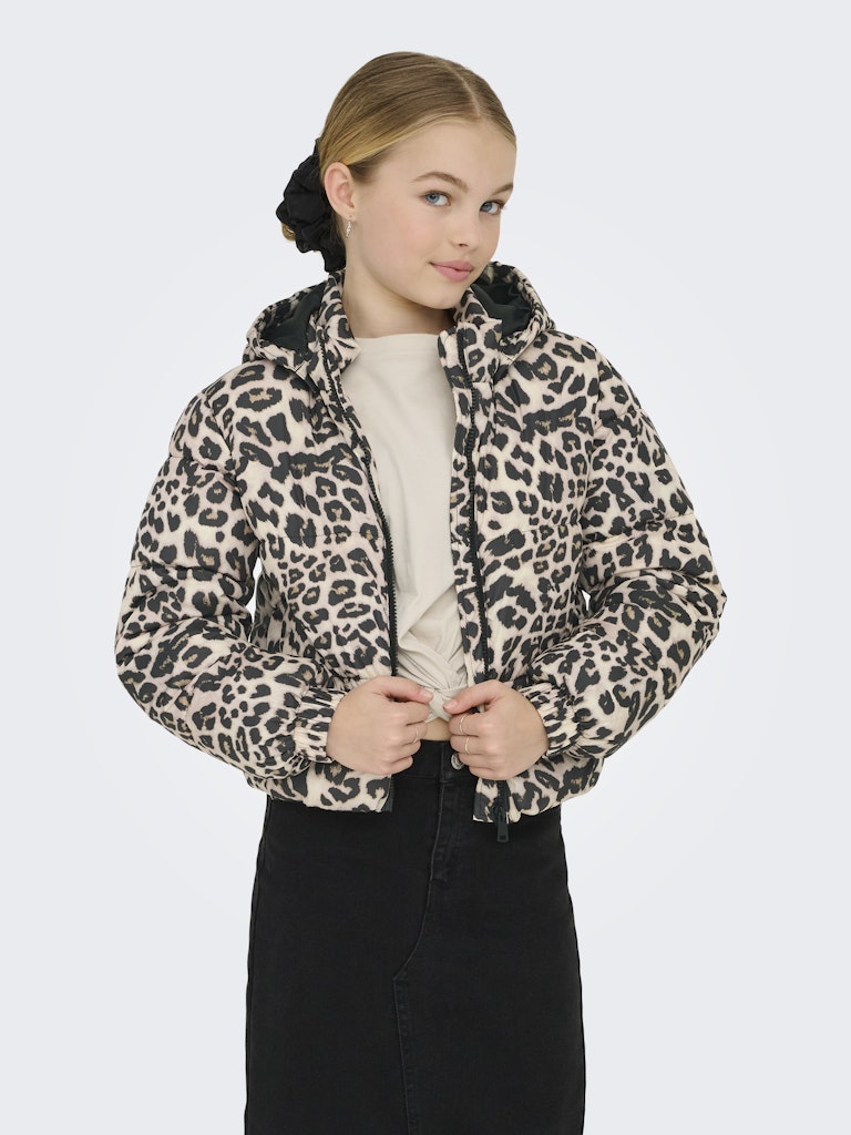 Only Mädchen Jacken Silver Mink/Leo