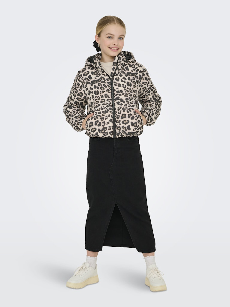 Only Mädchen Jacken Silver Mink/Leo