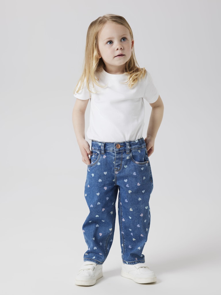 Name it Mädchen Hosen, Jeans & Leggings Denim Blue/Hear