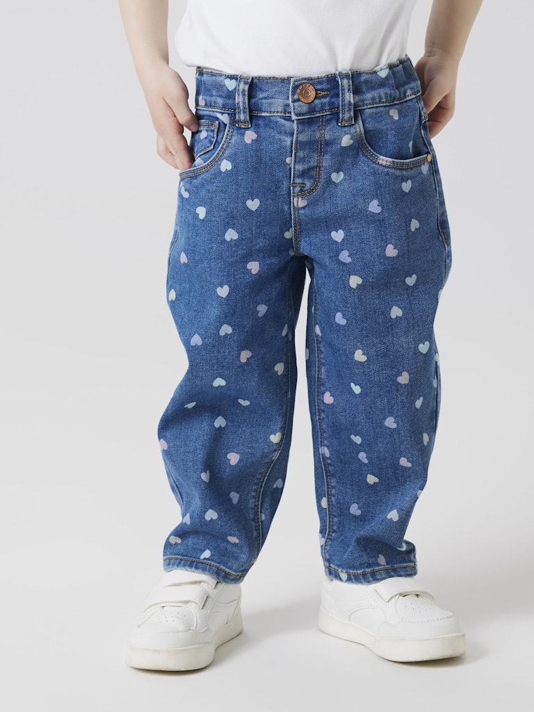 Name it Mädchen Hosen, Jeans & Leggings Denim Blue/Hear
