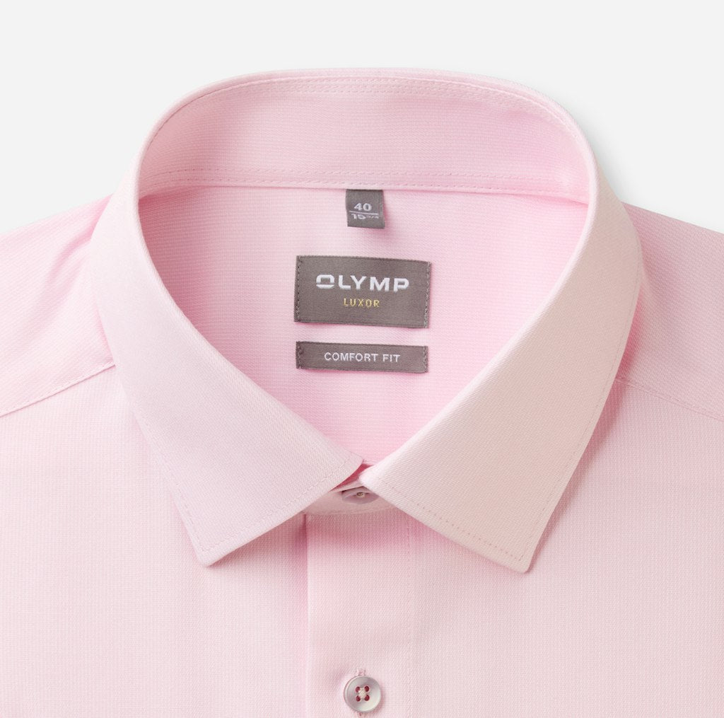 Olymp Herren Hemden kurz Rose