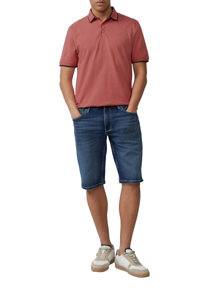 S. Oliver red Herren Polo-Shirts Lilac/Pink