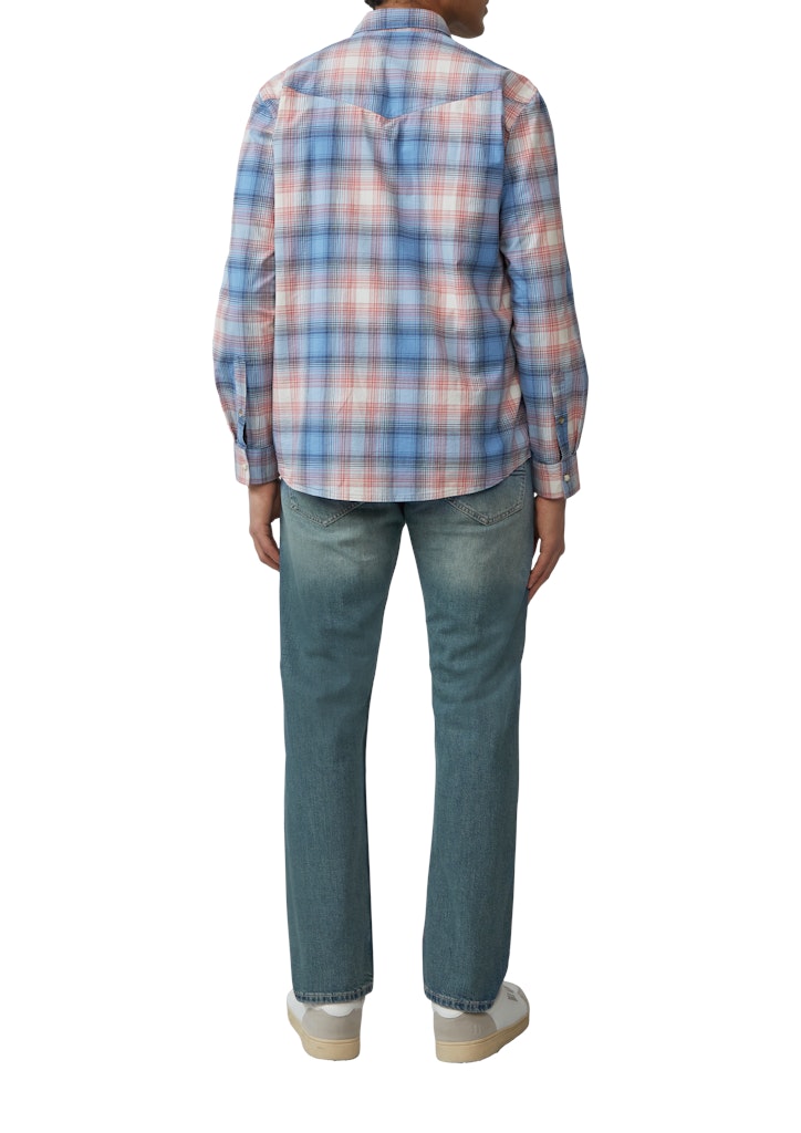 S. Oliver red Herren Hemden lang Blue