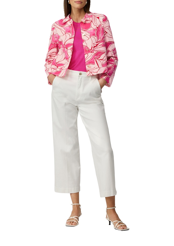 S. Oliver black Damen Blazer White