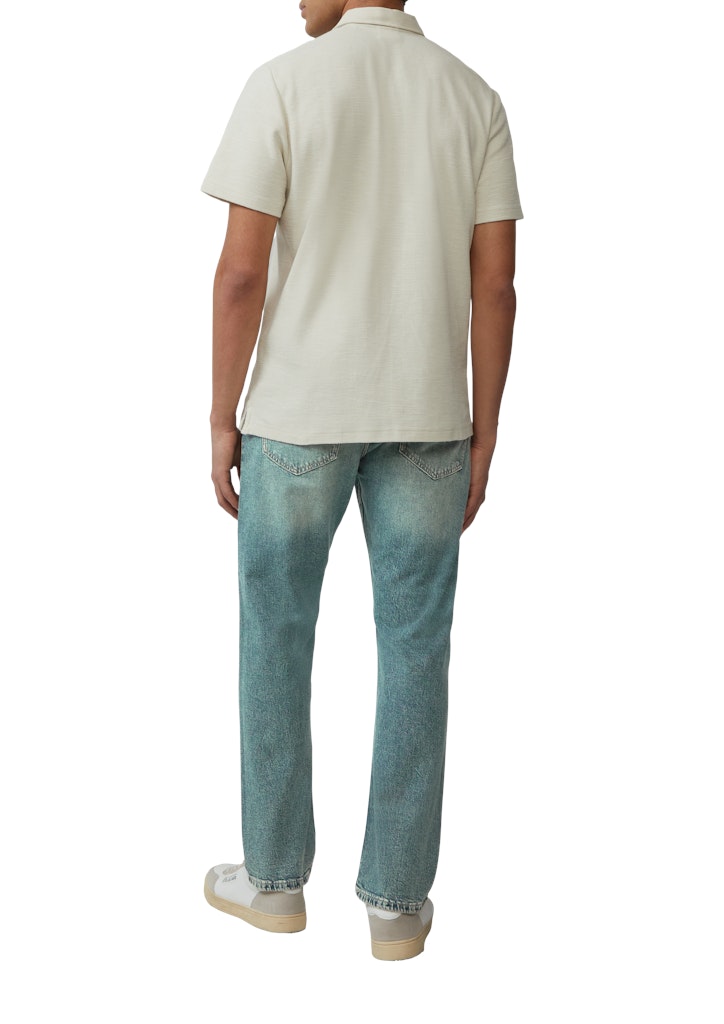 S. Oliver red Herren Polo-Shirts White