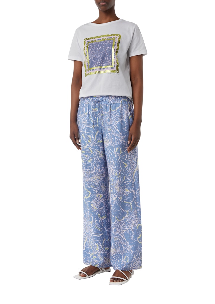 Comma CI Damen Hosen A Blue