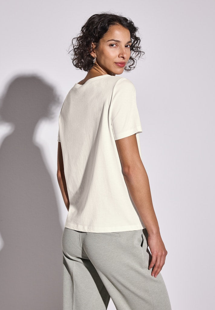 Street One Damen T-Shirts Off White