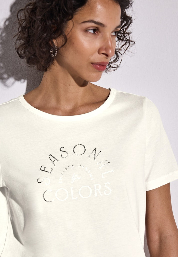 Street One Damen T-Shirts Off White