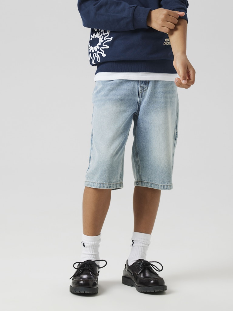 Name it Jungen Hosen & Shorts Light Blue Deni