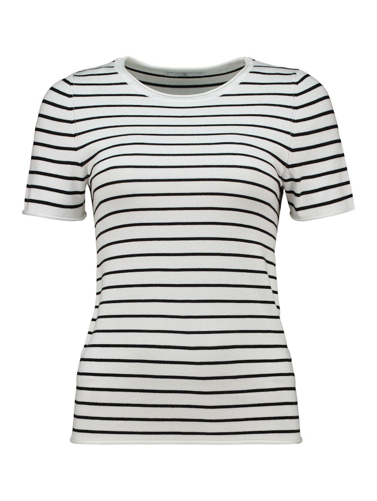 Haily's Damen Pullover Offwhite/Black