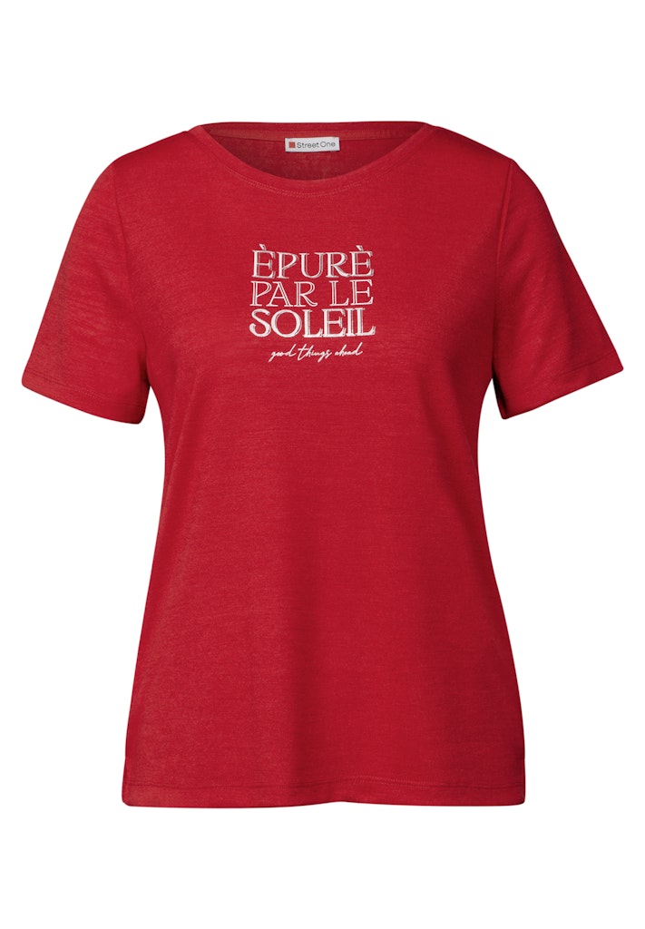 Street One Damen T-Shirts Glory Red
